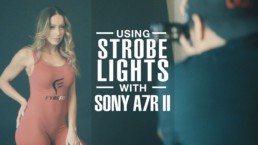 Photo shooting with Sony A7r ii and Stroble Lights